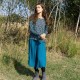 Pantalones viscosa pinzas cloe petrol