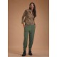 Pantalones bombacho caqui