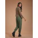 Pantalones bombacho caqui