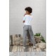 Pantalons flora gris