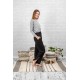 Pantalons flora negres