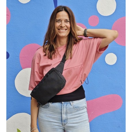 Riñonera capsa gamma negro