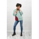 Sudadera yeah celeste