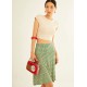 Falda 3/4 viscosa green token