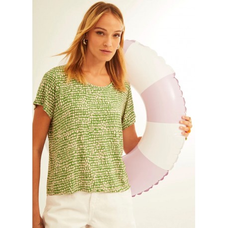 Camiseta easy print verde