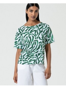 Camiseta print verda