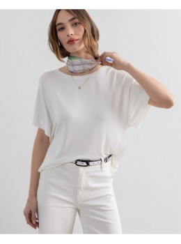 Camiseta oversize blanca