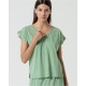 Camiseta algodón orgánico verde
