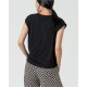 Camiseta bamboo pic negra