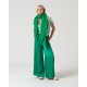 Camiseta tela print verde