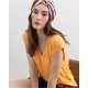 Camiseta bamboo pico naranja