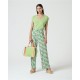 Camiseta bamboo pico verde