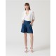 Top tirantes satinado blanco