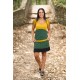 Camiseta m/c mostaza print