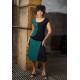 Camiseta m/c abstract verd