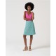 Falda print aiguamarina