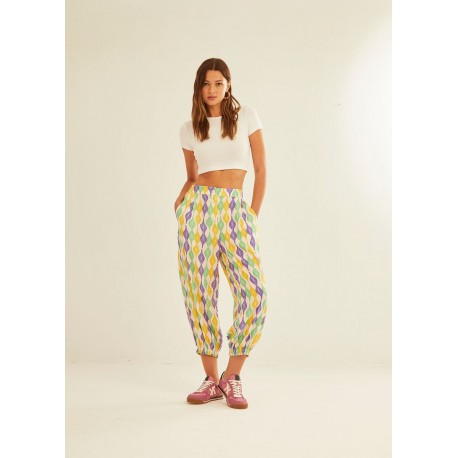 Pantalons butxaques purple cocoon
