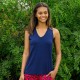 Top guinea blau