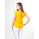Top tela terry mostaza