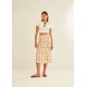 Falda corte lateral grey cocoon