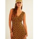 Vestit pico garnet retro