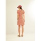 Vestit m.curta print taronja