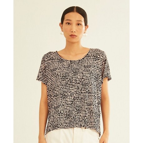 Camiseta easy print negra