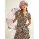 Vestido m.corta print negro