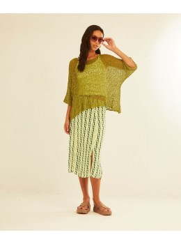Jersey Poncho verde