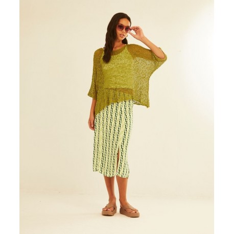 Jersey Poncho verde