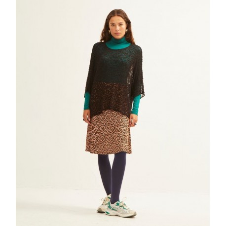 Jersey Poncho negro