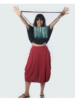 Tap bolso blue lines