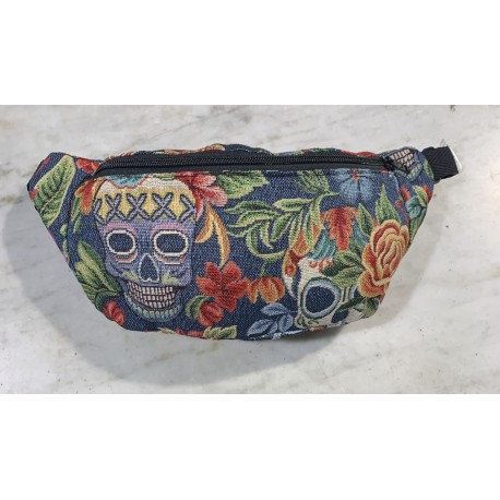 Riñonera clásica calavera