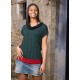 Camiseta m/c sin pieza TALLA XL print rojo