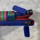 Cartera piel abstract azul