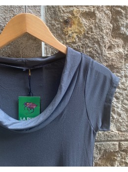 Camiseta m/c coll gris