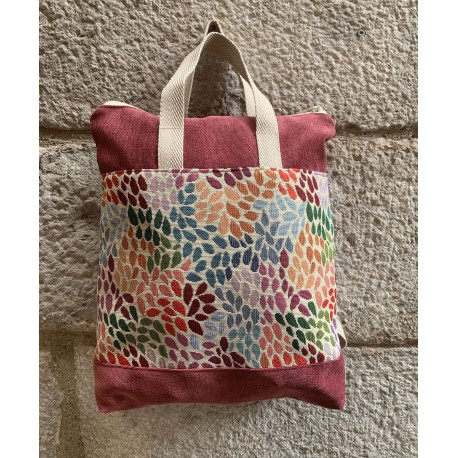 Mochila asas pétalos