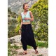Pantalones negros botones
