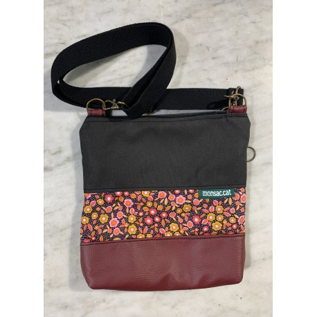 Bolso mini grana flors