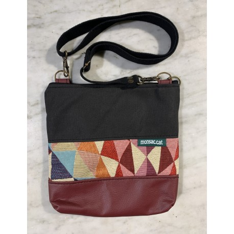 Bolso mini granate colores