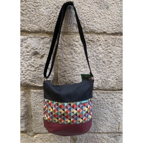 Bolso món granate colores