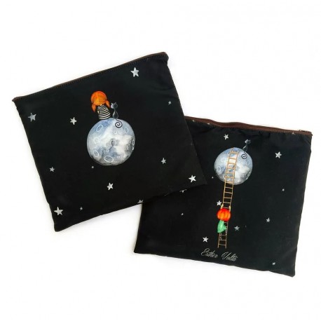 Bossa necesser impermeable lluna