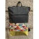 Mochila típica mostaza colores