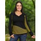 Camiseta viscosa zigzag amarilla