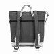 Mochila cuadrada book holder espiga negra