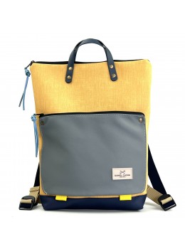 Mochila book holder amarilla