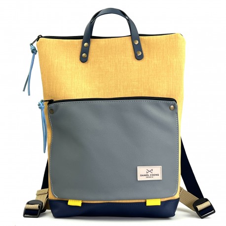 Mochila book holder amarilla