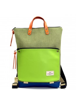 Mochila book holder caqui