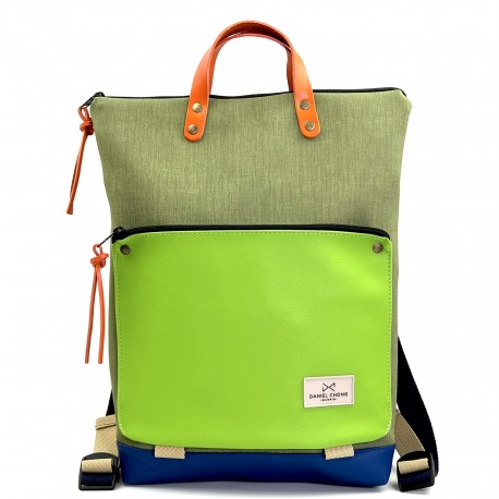 Mochila book holder caqui