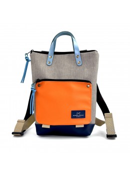 Mochila mini holder book naranja